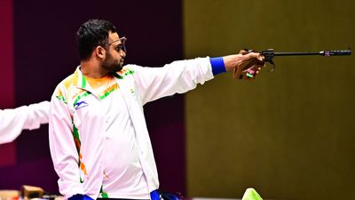 Paralympics 2024: Manish Narwal wins India's 3rd medal in shooting with coveted silver in 10m air pistol SH1 event Paralympics 2024: Manish Narwal wins India's 3rd medal in shooting with coveted silver in 10m air pistol SH1 event. (X)