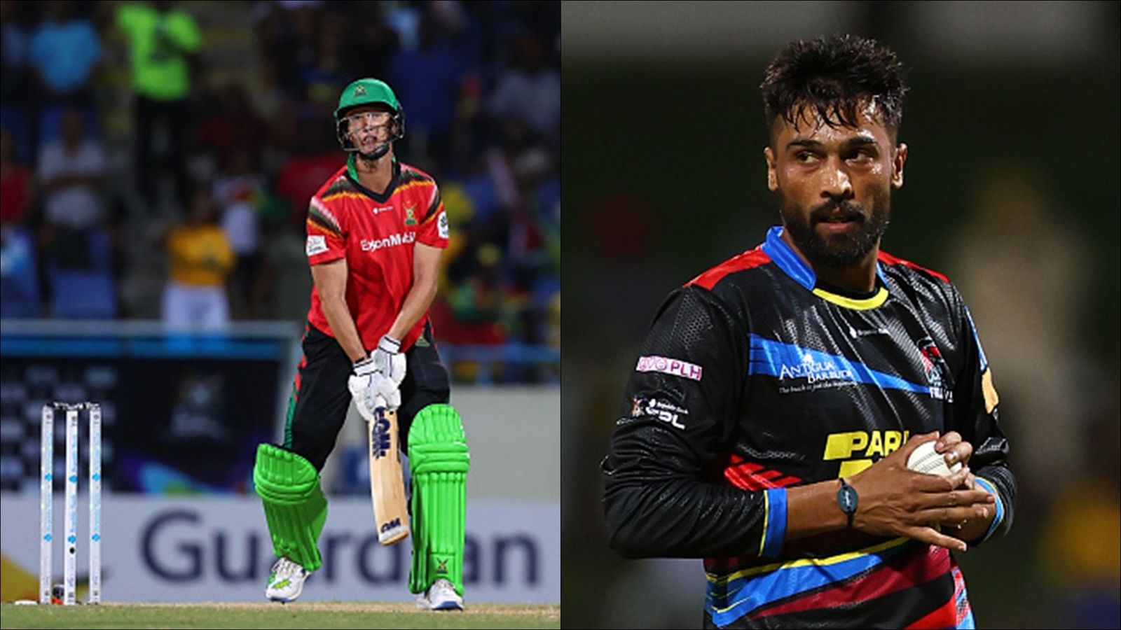 Former CSK all-rounder finishes run chase with a six off Mohammad Amir on last ball of innings to lead Guyana Amazon Warriors to thrilling win Dwaine Pretorius hits a six off Mohammad Amir off last ball of the innings (Getty Images)
