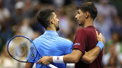 Novak Djokovic stunned by 28th seeded Australia's Alexei Popyrin, fails to reach US Open 4th round for 1st time in 18 years Australia's Alexei Popyrin shakes hands with Novak Djokovic after winning their Men's Singles third round match of US Open 2024 (Getty Images)