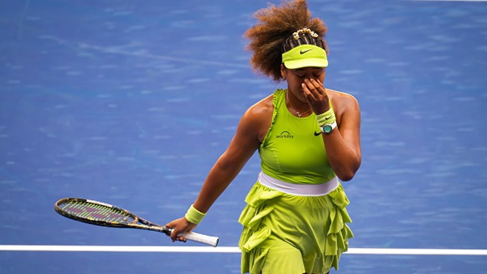 Watch: Naomi Osaka breaks down in tears after her first top-10 win since 2021, says 'It was stressful' Naomi Osaka gets emotional after US Open first round win