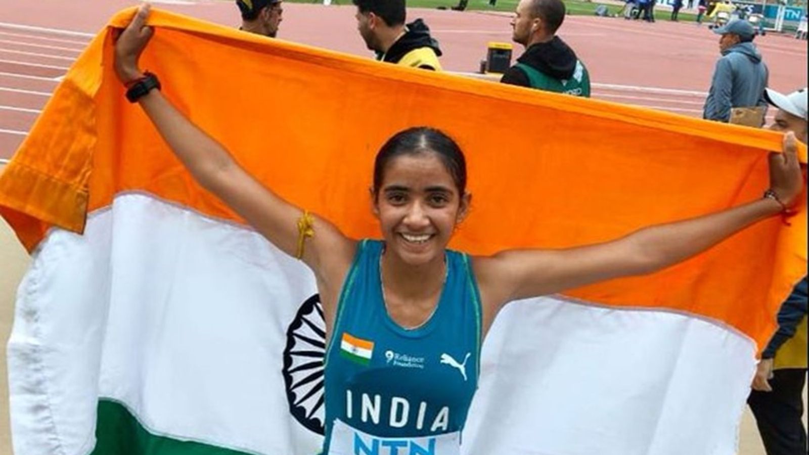 Aarti wins 10000m race walk bronze with NR to open India's account in World U20 C'ships Bronze medallist Aarti