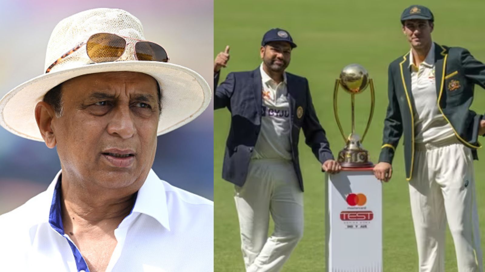 'My prediction is a 3-1 win for...': Sunil Gavaskar's bold verdict on Border-Gavaskar Trophy 2024-2025 winners Batting legend Sunil Gavaskar (left) and India captain Rohit Sharma (centre) alongwith Australia skipper Pat Cummins in this frame. (Getty-X)
