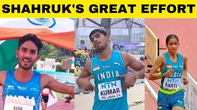 U20 World Athletics Championships: Shahruk Khan breaks national record again, but fails to win medal SportsTak