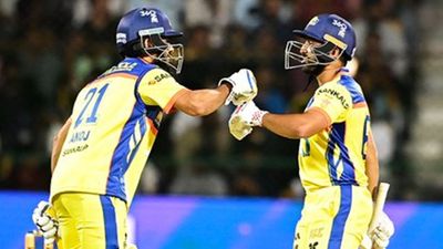 Benched RCB batter's 13-ball 44, Nair & Karthik's fifties lead Mysore Warriors to Maharaja Trophy title with 45-run win over Bengaluru Blasters Manoj Bhandage and Karun Nair during Maharaja T20 Trophy final (Screengrab: X)