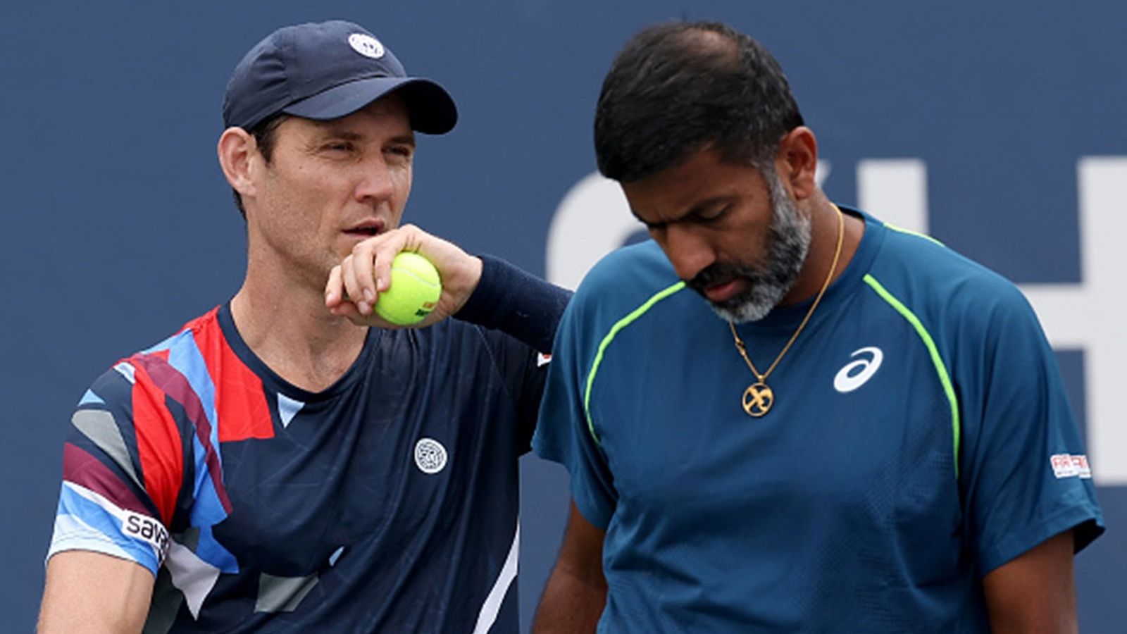 Australian Open men's doubles champions Rohan Bopanna, Matthew Ebden crash out of US Open with loss in straight sets in just 66 minutes Australia's Matthew Ebden and Rohan Bopanna during their US Open men's doubles match on Day 4 of the event (Getty Images)