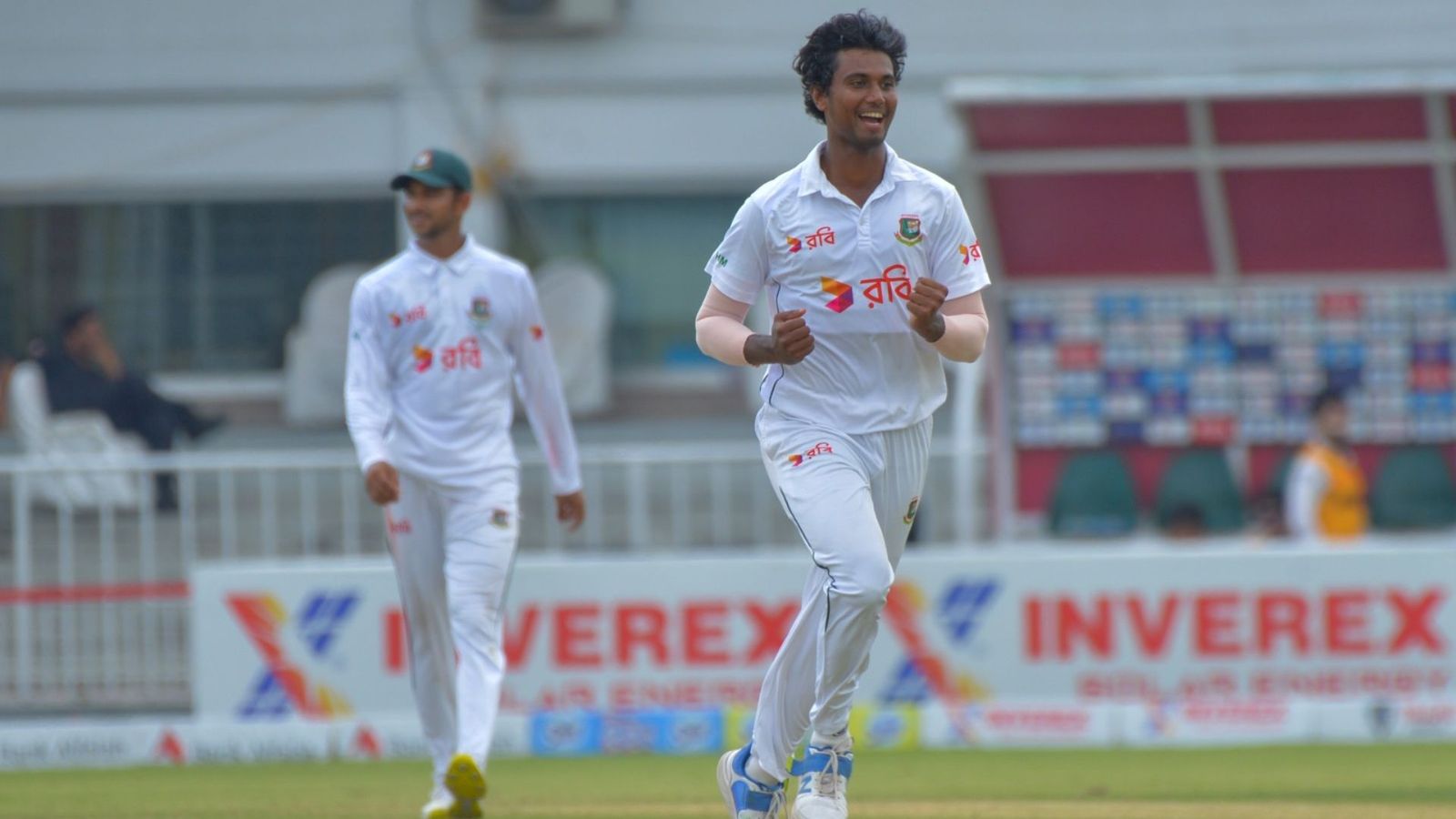 PAK vs BAN 2nd Test: Hasan Mahmud's fifer, Nahid Rana's four-fer throw Pakistan on backfoot, clean sweep threat looms over host Hasan Mahmud in frame (Twitter)