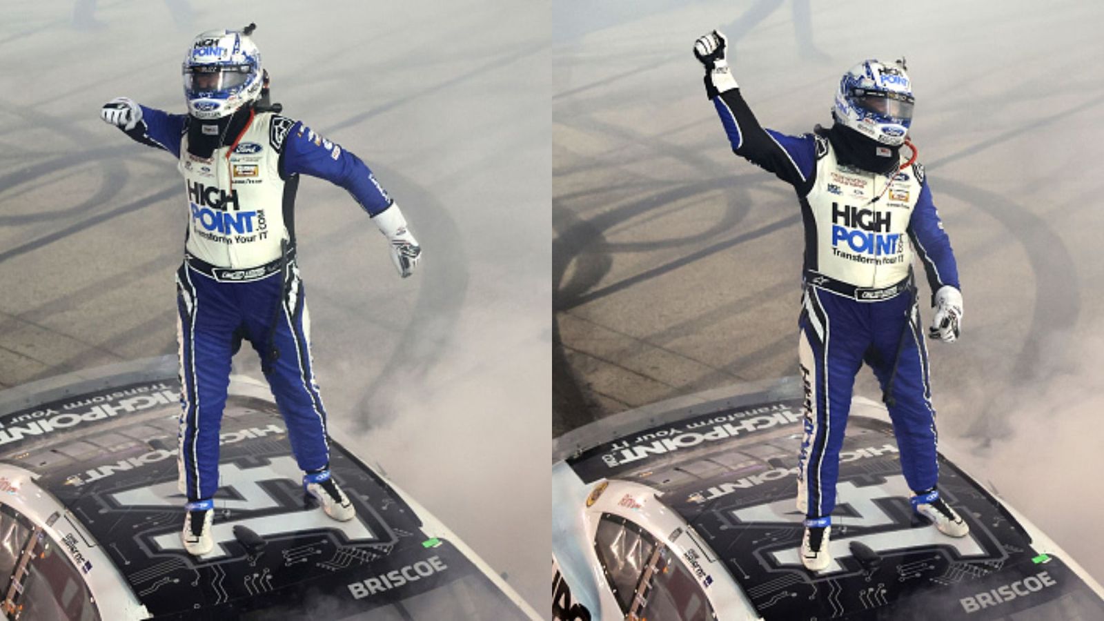 NASCAR 2024: Chase Briscoe could not hold tears back after winning Cook Out Southern 500 to end 73-race losing streak - WATCH Chase Briscoe in frame (Getty)