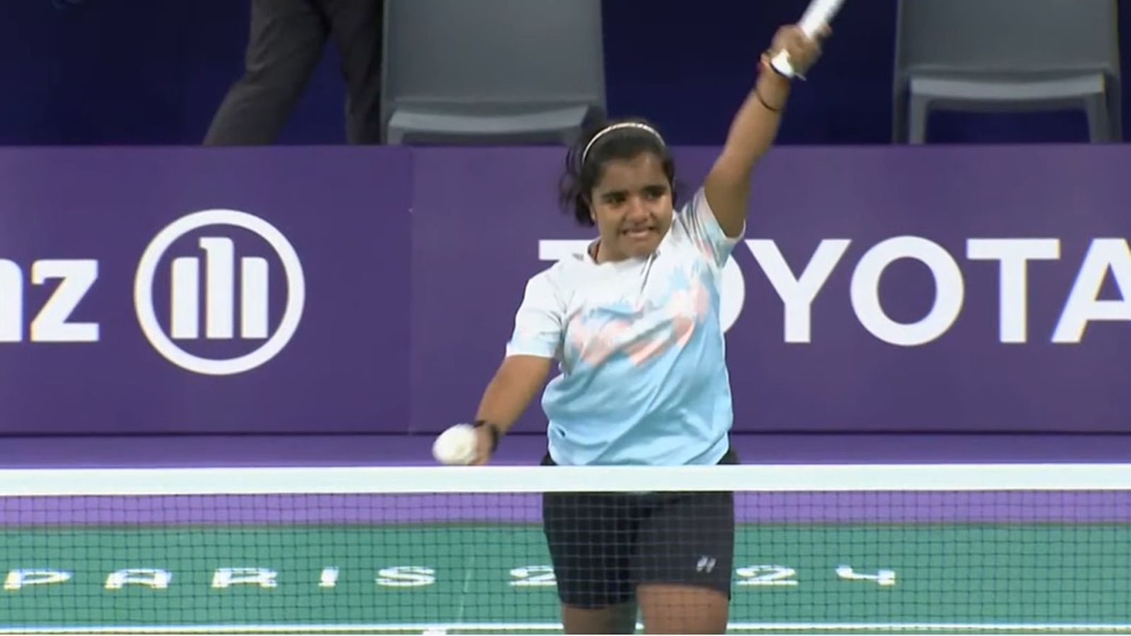 Paris Paralympics: After several defeats against same opponent, Nithya Sri Sivan overcomes inner demons to win bronze in badminton SH6 category Nithya Sre Sivan gets emotional after winning the bronze medal match (Screengrab: X)