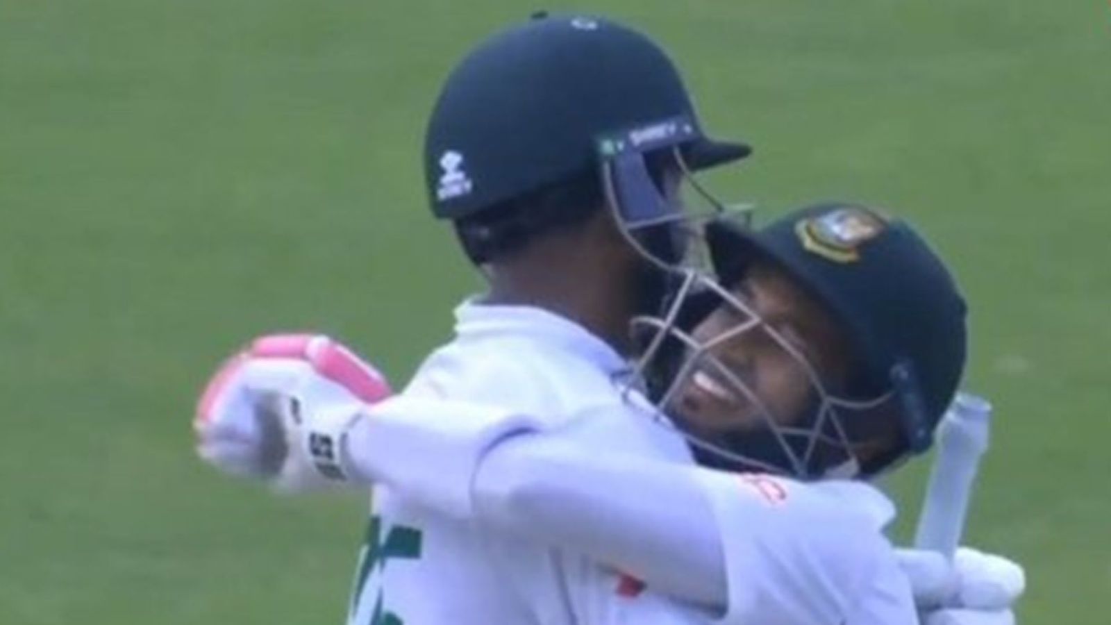 PAK vs BAN: Bangladesh complete historic cleansweep with 6-wicket win in Rawalpindi Test as Shan Masood-led Pakistan's horror show continues Shakib Al Hasan and Mushfiqur Rahim celebrate historic Test series win in Rawalpindi (Screengrab: X)