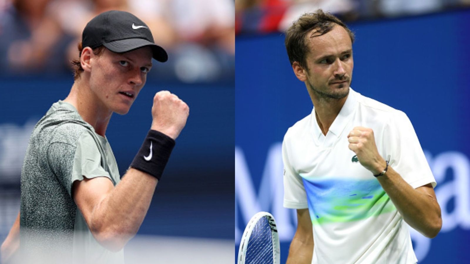 US OPEN 2024: Where can you watch the US Open 2024 Quarter final between Jannik Sinner vs Daniil Medvedev in India, Tv schedule, live streaming and head to head Jannik Sinner and Daniil Medvedev in frame (Getty)