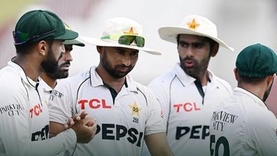 'Winning at home isn't as easy...': RCB trolls Shan Masood's Pakistan with an indirect dig after series whitewash against Bangladesh Pakistan players dring second Test against Bangladesh (Photo Courtesy: X)