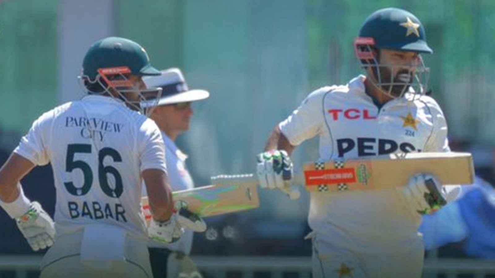 Pakistan sink to their lowest since 1965 in latest ICC Test rankings following series defeat against Bangladesh Babar Azam and Mohammad Rizwan running between the wickets (Photo Courtesy: PCB)