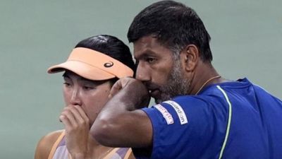 US Open 2024: Indo-Indonesian pair of Rohan Bopanna-Aldila Sutjiadi crash in semifinal, loses to American duo in straight sets US Open 2024: Indo-Indonesian pair of Rohan Bopanna-Aldila Sutjiadi crash in semifinal, loses to American duo in straight sets. (X)