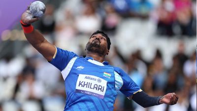 Paralympics 2024: Sachin Khilari clinches silver in men's shot put F46 to boost India’s medal tally to 21, misses shot at gold by just 6 cm India's Sachin Sarjerao Khilari competes during the Men's Shot Put F46 Final on day seven of the Paris 2024 Summer Paralympic Games at Stade de France on September 4 in Paris, France. (Getty)