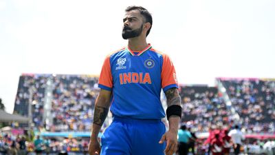'Told Virat Kohli you are not from Earth...': Former India's fielding coach discloses candid conversation with India's batting maestro India's batting maestro Virat Kohli in this frame. (Getty)