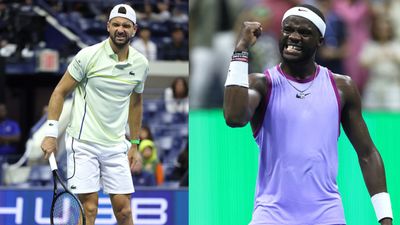 US Open 2024: Frances Tiafoe advances to semifinals as Grigor Dimitrov retires Grigor Dimitrov and Francis Tiafoe in frame (Getty)