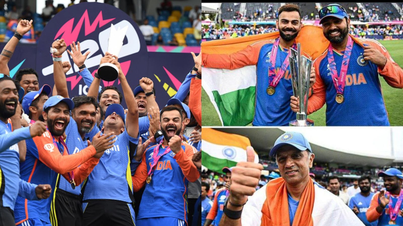 'Fire your present PR and hire Babar Azam': Netizens troll Ex-Pakistan captain for wishing team India on T20 World Cup 2024 win after 68 days T20 World Cup celebration (getty)
