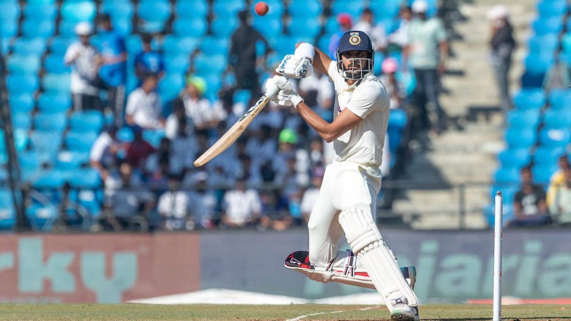 Duleep Trophy 2024: Axar Patel's fighting 86 followed by 2-wicket spell save India D from blushes against India C on opening day India D's Axar Patel in action during Duleep Trophy match against India C. (X)