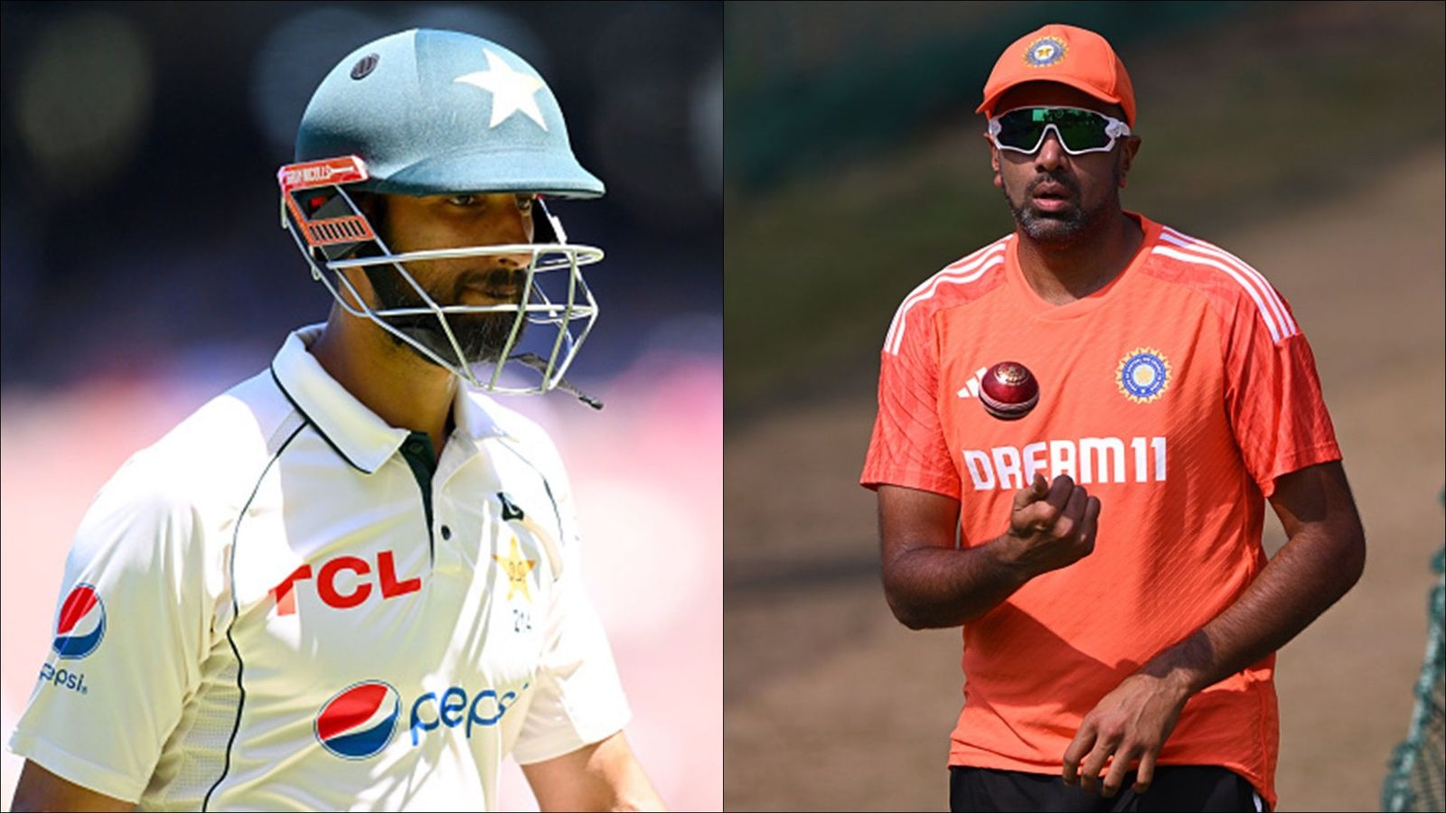 'Shan Masood is a very smart cricketer. I know that guy': R Ashwin stunned to see Pakistan Test team's downfall Pakistan Test captain Shan Masood; R Ashwin during practice session (File Photo: Getty Images)