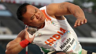 Paralympics 2024: Hokato Sema bags bronze medal in men's shot put F57 final Hokato Sema (getty)