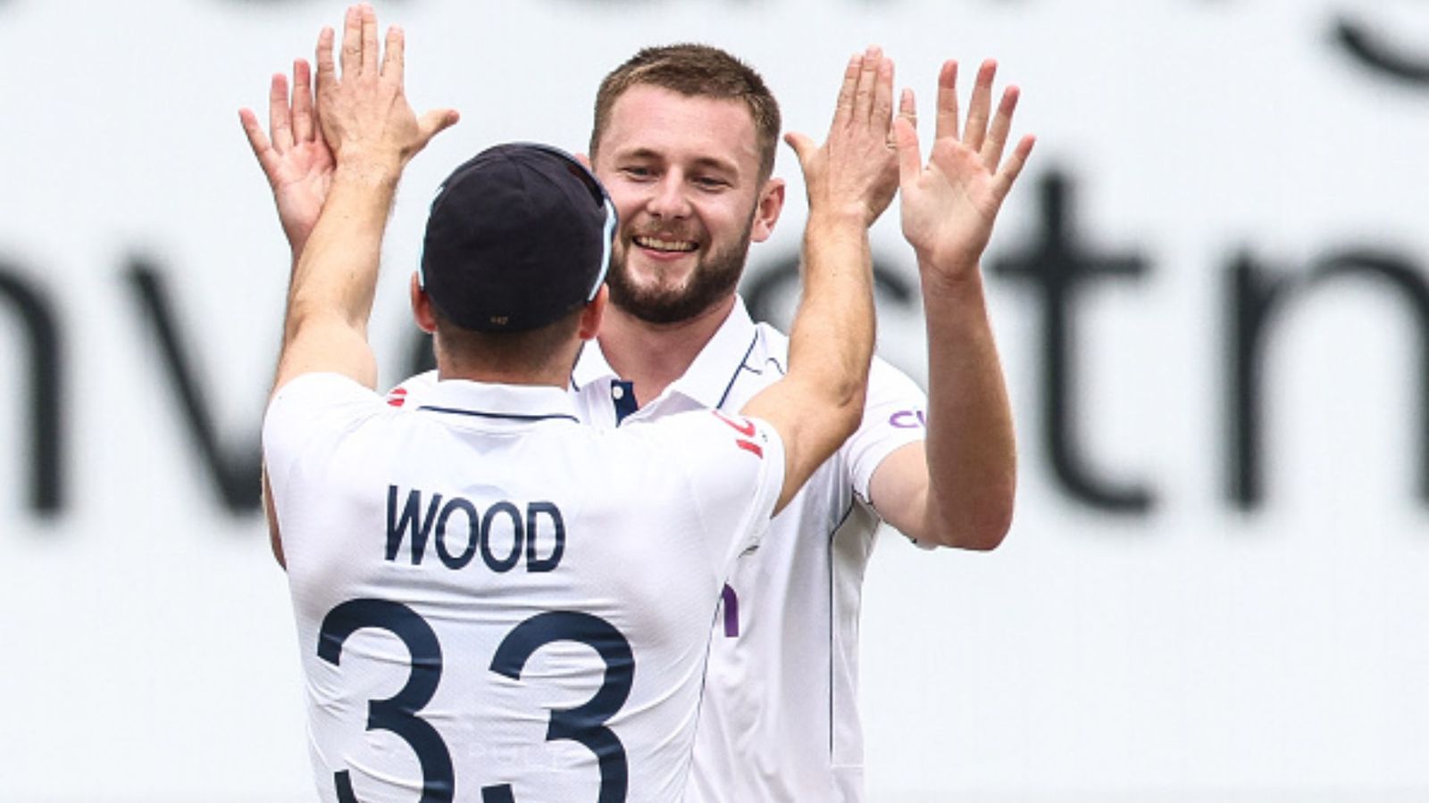 Big Jolt to England, star speedster set to miss Pakistan and New Zealand Test series; ruled out for rest of year due to elbow injury Gus Atkinson and Mark Wood (getty)