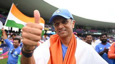 ‘Rahul Dravid won on the principles of cricket and principles of life’: Aussie legend's ultimate praise for India's World Cup-winning coach Former India's head coach Rahul Dravid in this frame. (Getty)
