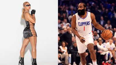 James Harden's girlfriend hints at marriage with NBA legend, says never talked to another man since dating Clippers Star Paije Speights and James Harden in frame (Getty)