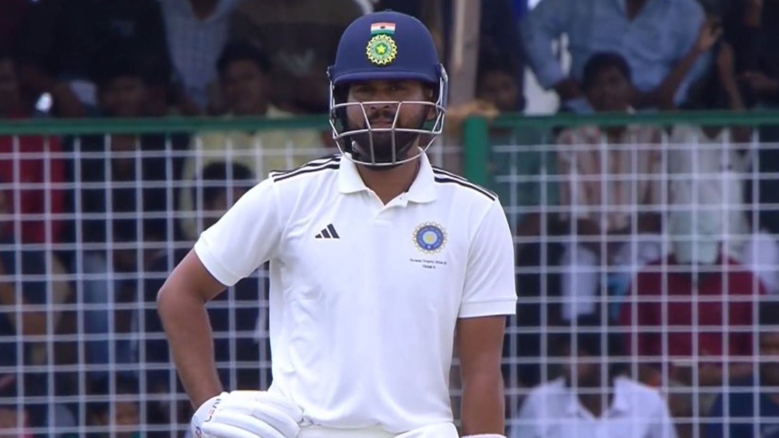 'It was necessary for me to...': Shreyas Iyer sends strong 'intent' message to Rohit Sharma-Gautam Gambhir after India D's defeat India's star batter Shreyas Iyer in this frame. (X)