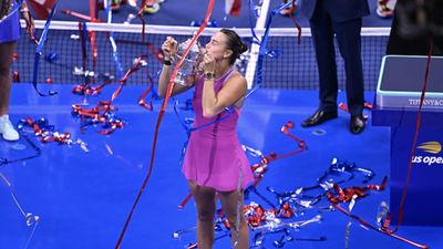 Aryna Sabalenka wins maiden US Open title after thrashing Jessica Pegula in final at straight sets, clocks 3rd Grand Slam glory Tennis star Aryna Sabalenka of Belarus celebrates winning the US Open 2024 title after beating Jessica Pegula in Women's Singles final on September 7. (Getty)