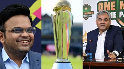 'Champions Trophy will be held in Pakistan': Mohsin Naqvi reveals that PCB are in touch with BCCI and other boards In frame Jay Shah, Champions Trophy 2025 and Mohsin Naqvi (getty)