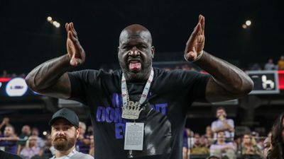 Shaquille O'Neal's New Competition Offers $20,000 Prize for Independent Artists Shaquille O'Neal in the frame (getty)