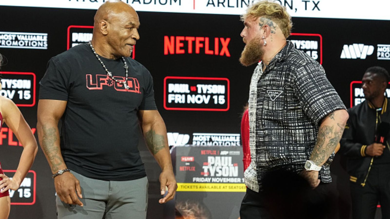 Eddie Hearn slams Jake Paul vs Mike Tyson bout, says no real boxing fan wants it Mike Tyson and Jake Paul in frame (Getty)