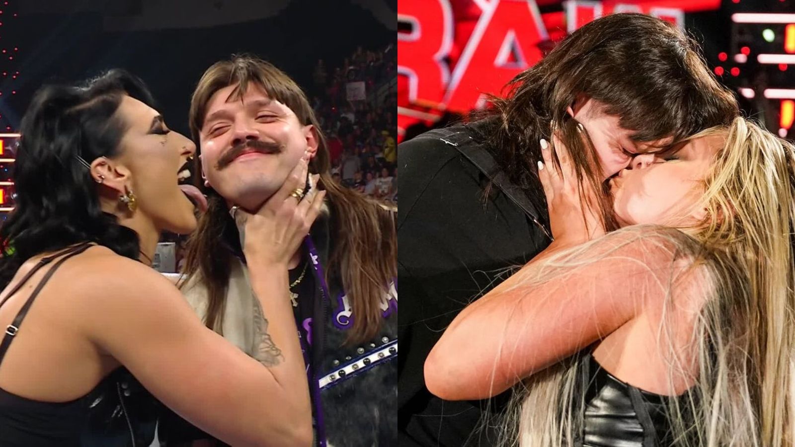 Not Liv Morgan or Rhea Ripley, check WWE Superstar Dominik Mysterio's real wife, who he dated for 12 years Dominik Mysterio, Rhea Ripley and Liv Morgan (Getty)