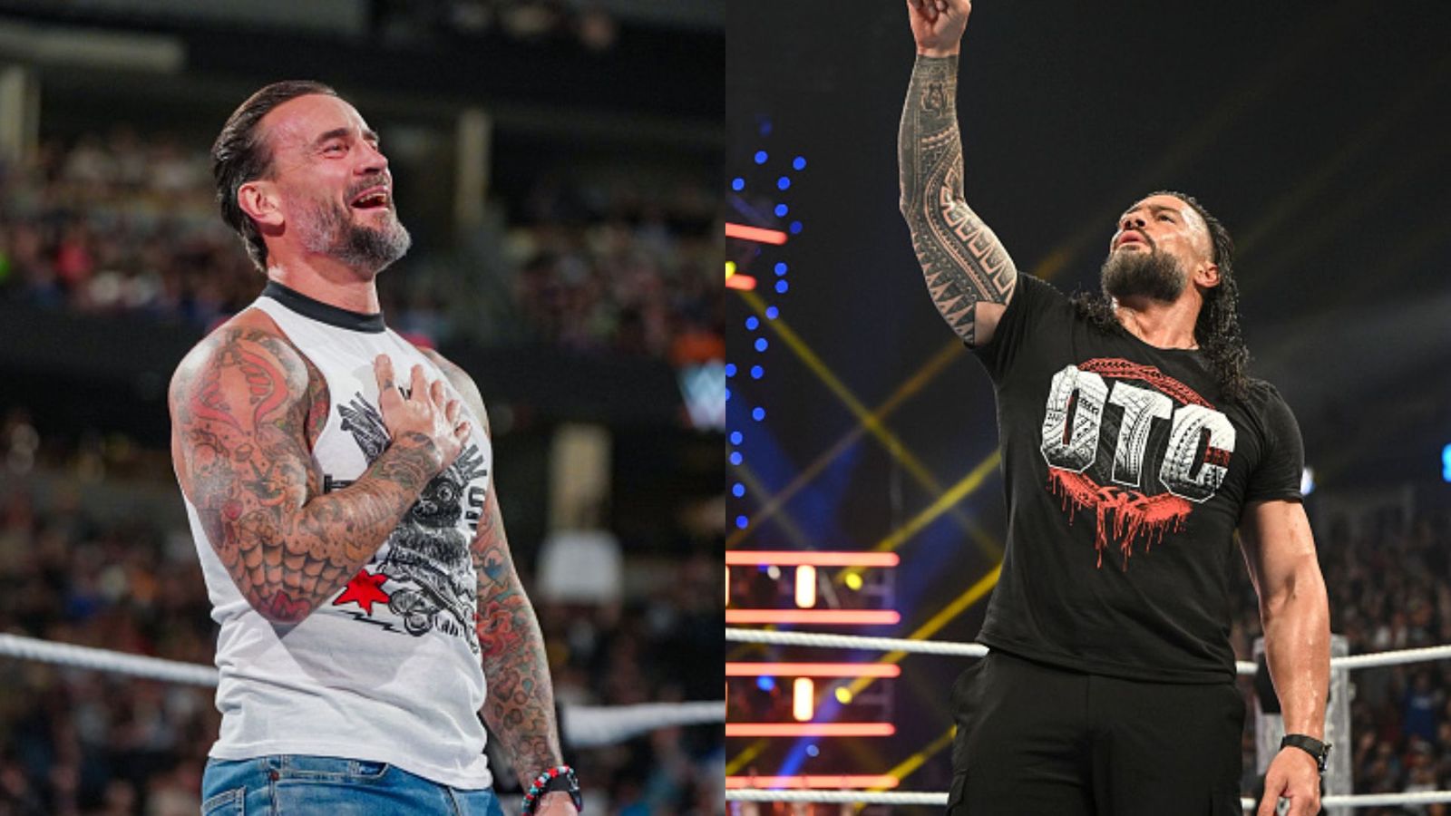 CM Punk to Roman Reigns, Top 10 Highest Paid WWE Wrestlers in 2024 CM Punk to Roman Reigns in frame (Getty)