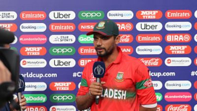 Former Bangladesh captain faces assault allegations as legal case filed over incident involving protesters Mashrafe Bin Mortaza (getty)