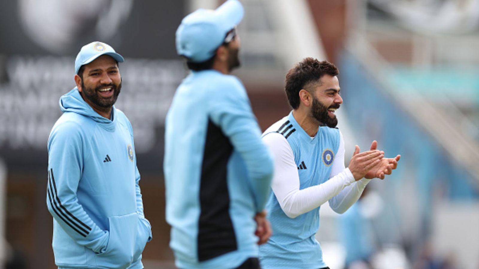 'Rohit Sharma, Virat Kohli, and Rishabh Pant are probably...': Australia veteran spinner picks 'Big Three' Indian batters to dismiss during Border-Gavaskar Trophy 2024 Rohit Sharma and Virat Kohli (getty)