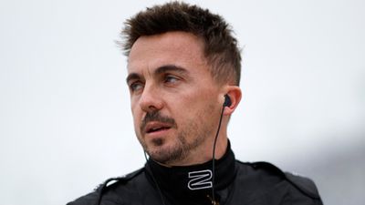 TV-star-turned-NASCAR driver Frankie Muniz is disgusted by the City of Angels just 23 minutes after landing Frankie Muniz in the frame (Getty)