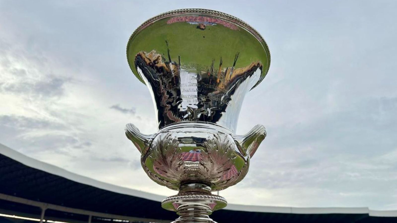 India's star opener suffers ankle injury, gets retired after facing two balls in Duleep Trophy 2024 Duleep Trophy in frame (Twitter)