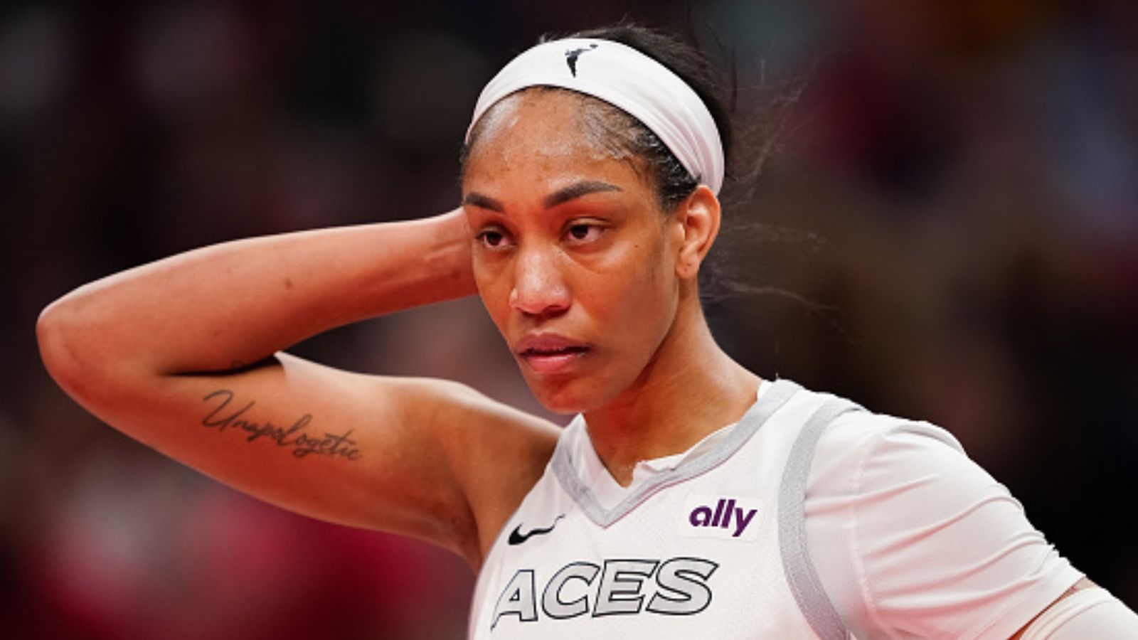 A’ja Wilson sets WNBA single-season scoring record in Las Vegas Aces’ win A’ja Wilson in the frame (Getty)