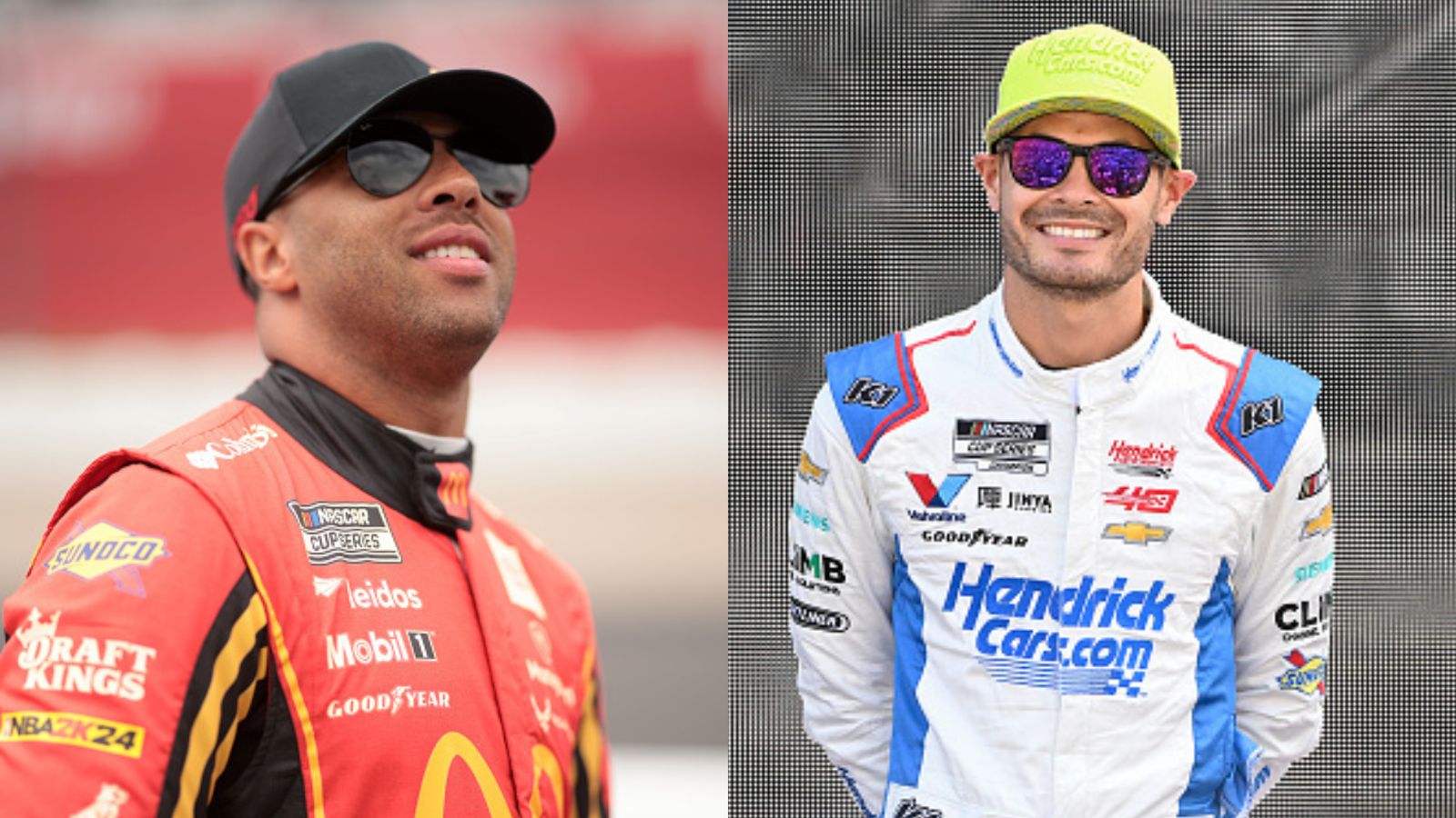 From Tyler Riddick to Kyle Larson, know top five active short drivers in NASCAR Bubba Wallace and Kyle Larson in the frame (Getty)