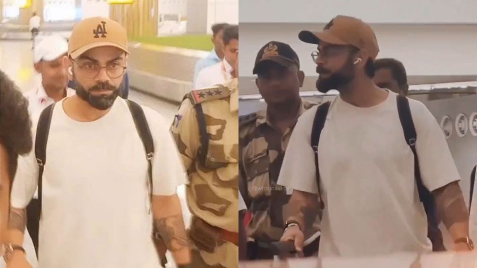 WATCH: Virat Kohli finally arrives in Chennai ahead of IND vs BAN 1st Test Virat Kohli in frame (Twitter)