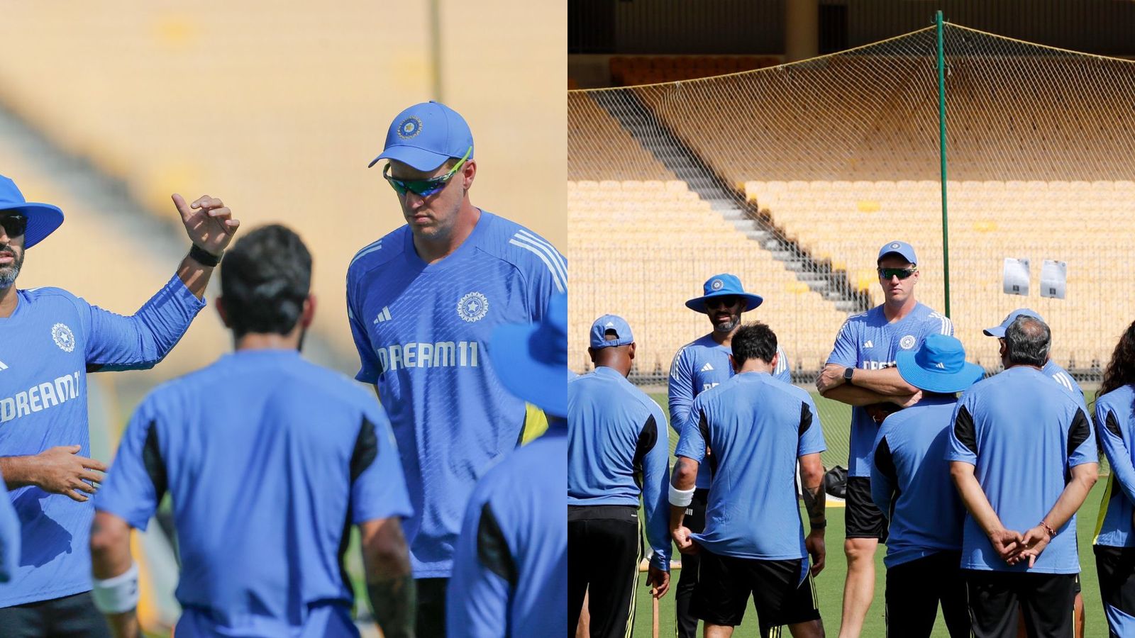 Morne Morkel joins Team India ahead of Bangladesh clash, BCCI shares glimpse of new bowling coach's first interaction with Rohit Sharma-led side Morne Morkel joins Indian team (Twitter)