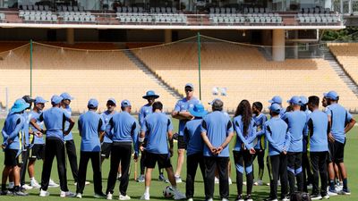 IND vs BAN: Star player from England series does not assemble in Chennai with Rohit Sharma's team India despite being in squad Indian Squad in M. Chinnaswamy Stadium Chennai (getty)