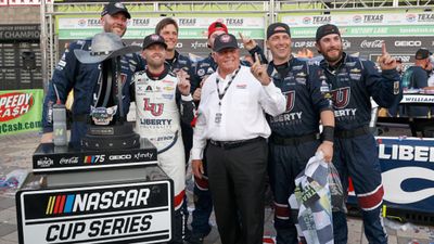 The 5 richest teams ranked in NASCAR starring Joe Gibbs Racing and Hendrick Motorsports Team members of Hendrick Motorsports in the frame (Getty)