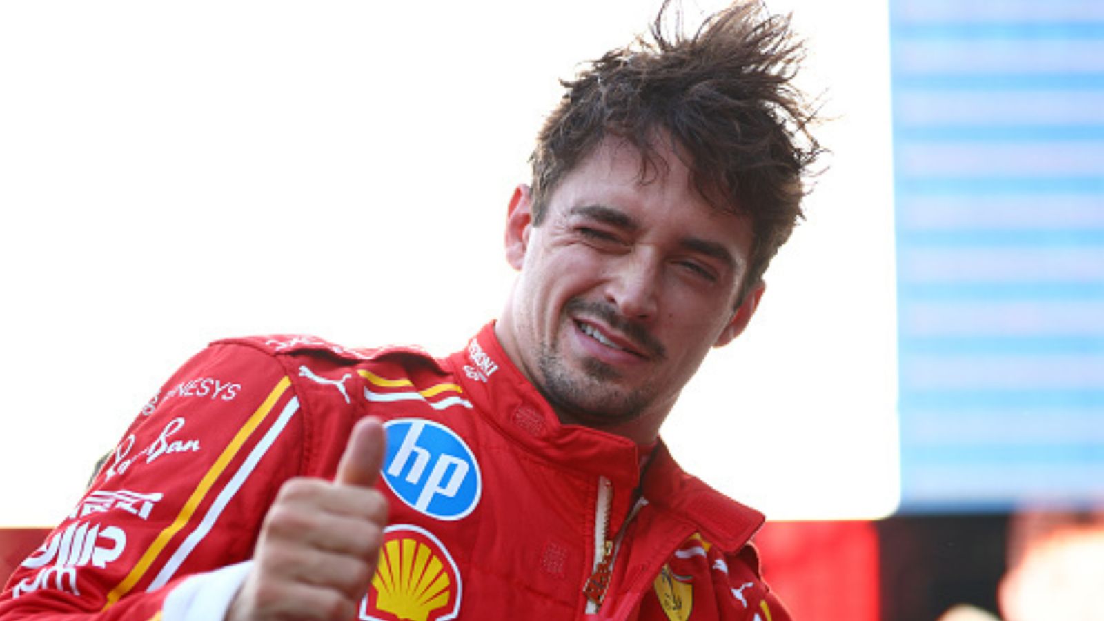Formula 1: Charles Leclerc secures his fourth successful pole at Azerbaijan, calls Baku 'one of his favourite tracks' Charles Leclerc in the frame (getty)