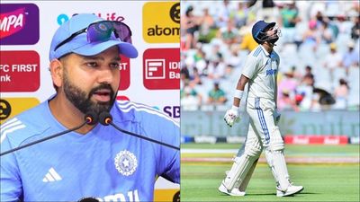 Rohit Sharma reveals team management's message to KL Rahul ahead of Test series against Bangladesh, says 'we want him to play all the...' Rohit Sharma at the press conference; KL Rahul after losing his wicket (Screengrab: X, File Photo)