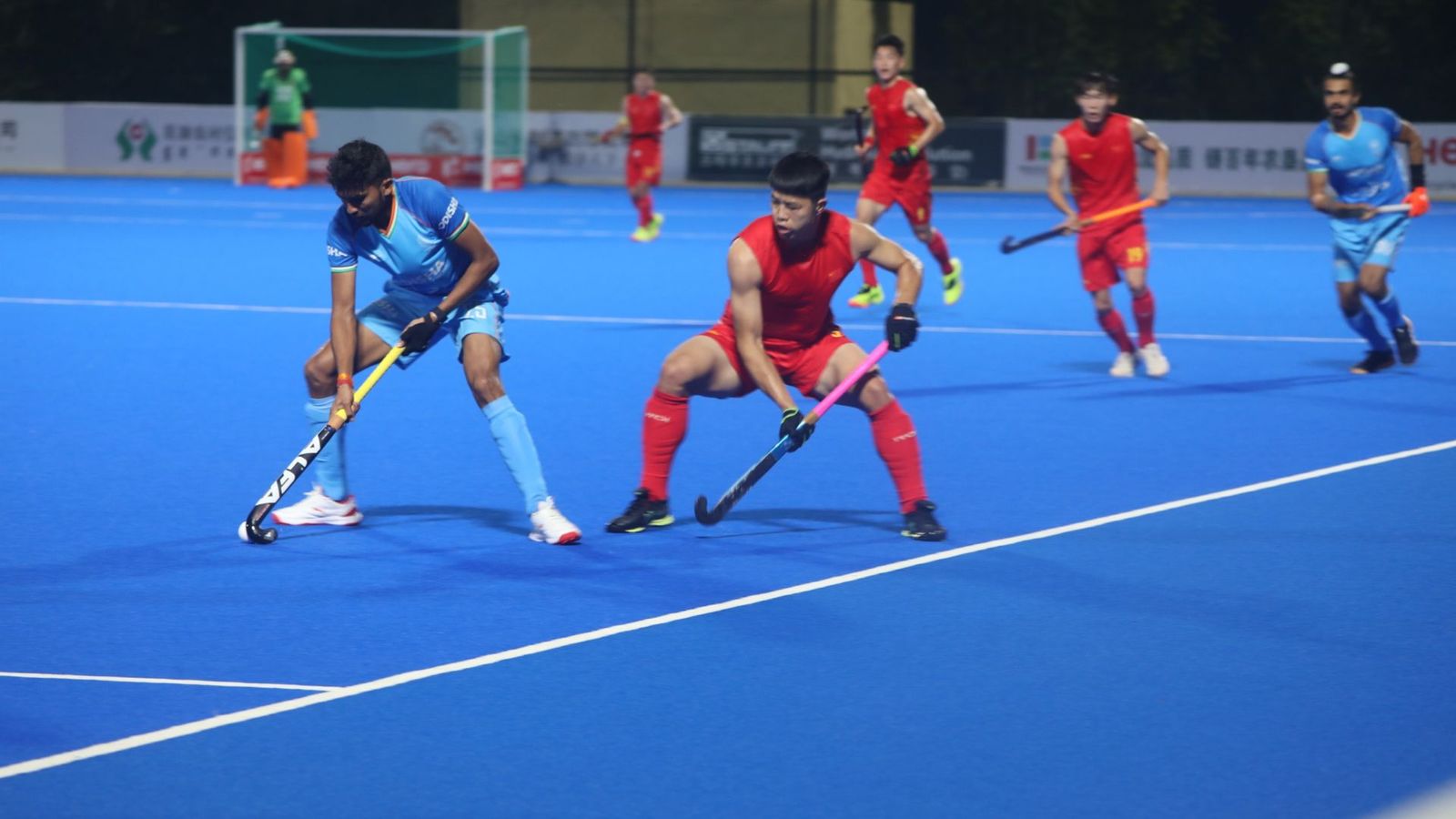 Jugraj Singh's goal help India clinch fifth AFC Asian Champions title, defeating China 1-0 in the final Jugraj Singh's goal help India clinch fifth AFC Asian Champions title, defeating China 1-0 in the final