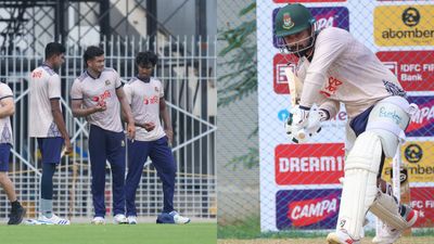 'They are not going to win only with...': Former India cricketer hails Bangladesh cricket team ahead of two Test match series Bangladesh team in nets (Bangladesh Cricket 'X')