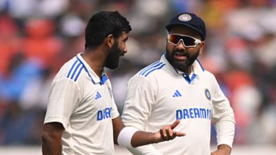 Rohit Sharma hints Jasprit Bumrah's exclusion from India's squad for 2nd Test match against Bangladesh Rohit Sharma and Jasprit Bumrah (getty)