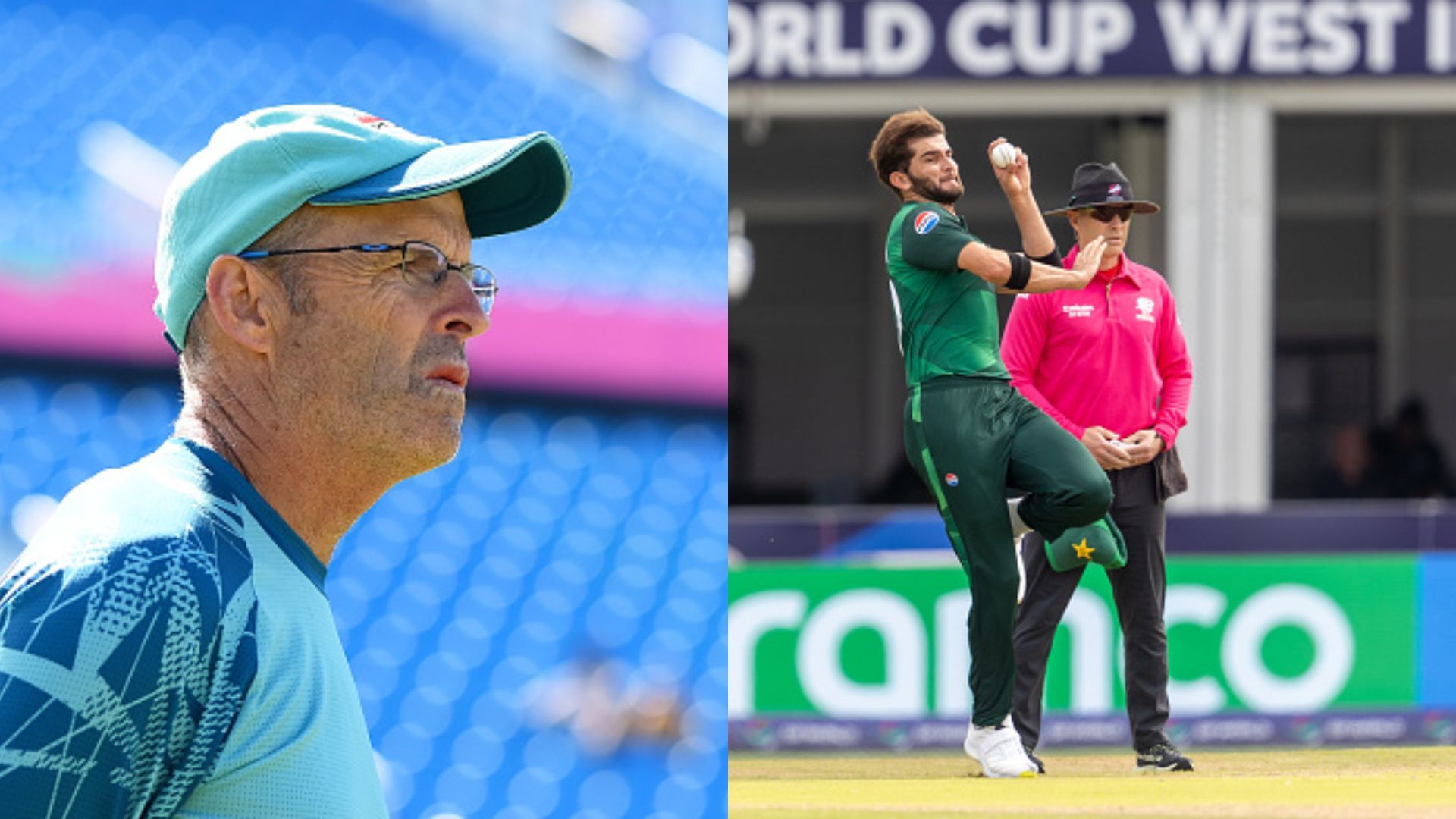 'Shaheen has bowled three times more overs than...': Pakistan head coach Gary Kirsten warns PCB on Afridi’s workload Gary Kirsten and Shaheen Shah Afridi (getty)